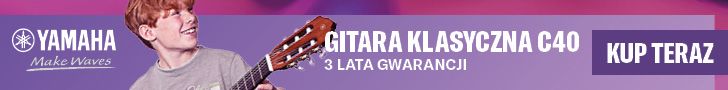 3 lata gwarancji na gitary Yamaha CS40